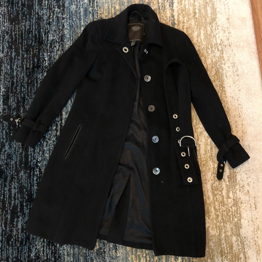 Coach winter coat size 2